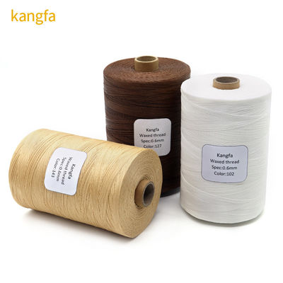Polyester/fil de couture 210D cireux 1 mm 1 kg rouleau pour la couture à la main dans les meubles