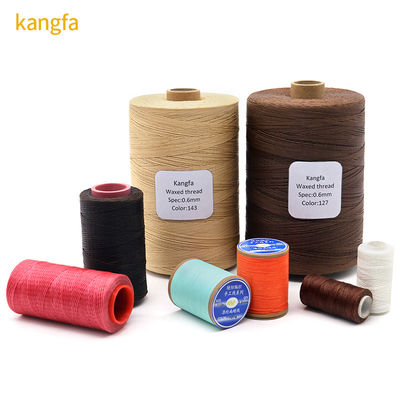 Polyester/fil de couture 210D cireux 1 mm 1 kg rouleau pour la couture à la main dans les meubles