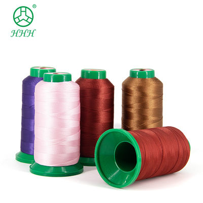 Polyester à coudre 210d fil de nylon à haute ténacité en 3 couches pour des performances de couture de résistance