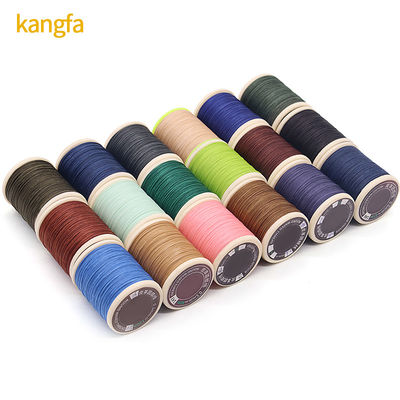 Tricot à la main 420D/3 Compteur de fils Fil de couture pour sac en cuir Bracelets DIY 30 couleurs
