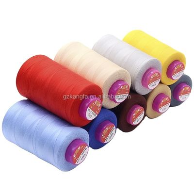 3300 Yard TKT120 motif de fil de couture teint 100% polyester OEM depuis 2005 échantillon gratuit