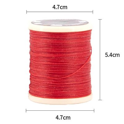 30 g 0,6 mm fil de couture à base de filament de haute ténacité pour fil de polyester lié à la cire