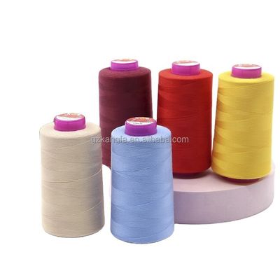 3300 Yard TKT120 motif de fil de couture teint 100% polyester OEM depuis 2005 échantillon gratuit