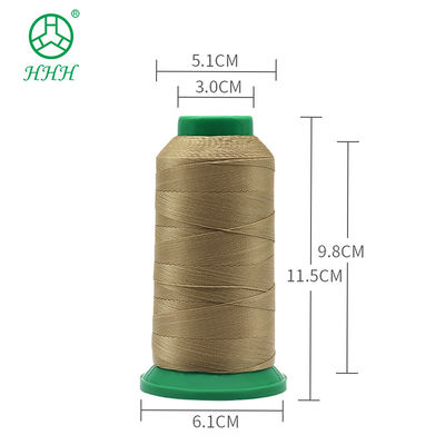 100% fil de couture en polyester résistant pour les fournitures automobiles résistant et durable