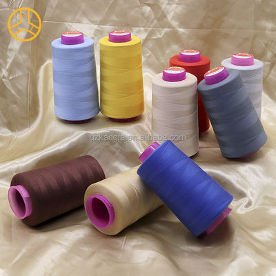 3300 Yard TKT120 motif de fil de couture teint 100% polyester OEM depuis 2005 échantillon gratuit
