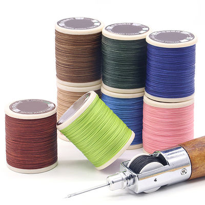 30 g 0,6 mm fil de couture à base de filament de haute ténacité pour fil de polyester lié à la cire