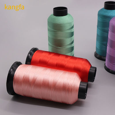 Boho mille couleurs 100% rayon visqueux de broderie de fil de broderie de type fil de fibre
