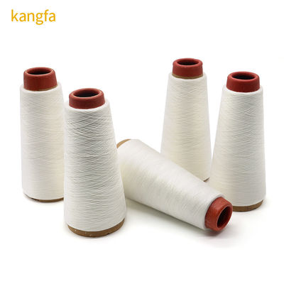 20/2 40/2 Fil de couture en polyester étiré, motif blanc, ciré 100% polyester en vrac