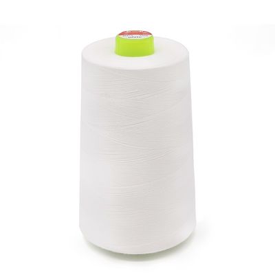 40/2 100% polyester fil de machine à coudre Noir Blanc Couleur Pour les vêtements et les capuchons
