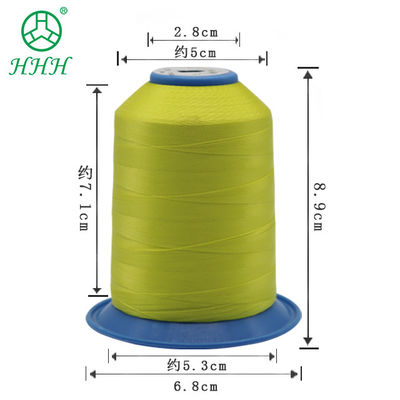 UV Protect 210D 1300m longueur de cône fil de couture en polyester pour chaussures à manteau haute résistance