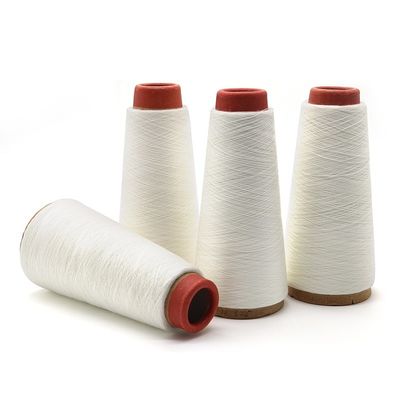 20/2 40/2 Fil de couture en polyester étiré, motif blanc, ciré 100% polyester en vrac