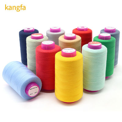 Kangfa 20s/6 100% polyester sac de fermeture de fil fil de couture pour le sac et OEM ODM