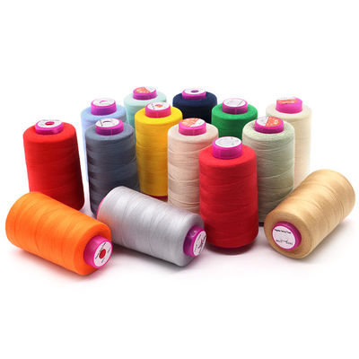 Kangfa 20s/6 100% polyester sac de fermeture de fil fil de couture pour le sac et OEM ODM