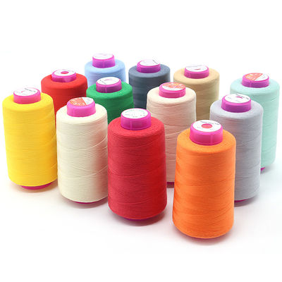 Kangfa 20s/6 100% polyester sac de fermeture de fil fil de couture pour le sac et OEM ODM