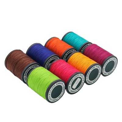 Poids 35g Plastique cône Linen Waxed Thread pour le cuir de couture 70m en matériau cône