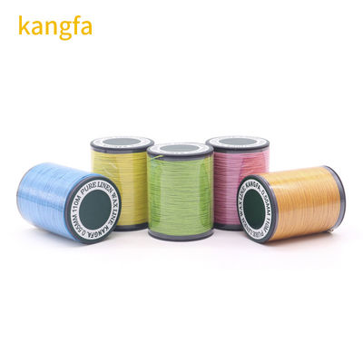 Poids 35g Plastique cône Linen Waxed Thread pour le cuir de couture 70m en matériau cône