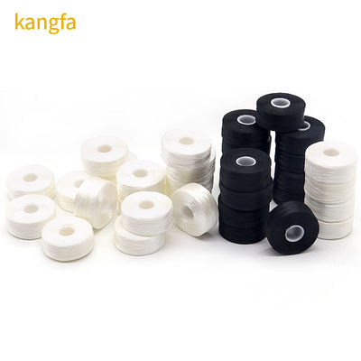 144 pièces par boîte Pré-bondure de couture pré-broderie Bobbins teint modèle 75D/2 Carton 144 pièces par boîte