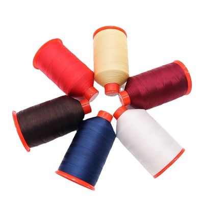 Polyester / nylon élastique 300d/2 420d/3 6.6 Filament de fil de tissage lié 250g/cône