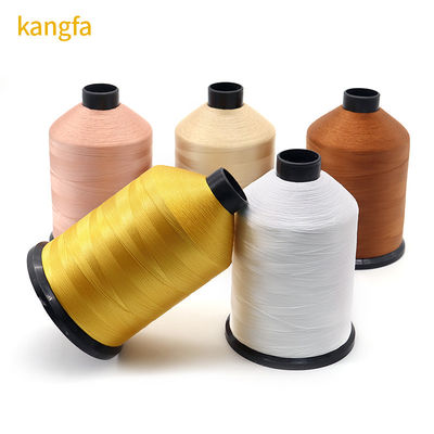 Fil de couture en nylon 66 à haute ténacité pour chaussures canapé cuir pour vêtements TEX70 Tkt40 210D/3