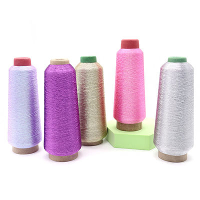 150D/2 Fil de machine à broderie en polyester fil métallique résistant à haute température