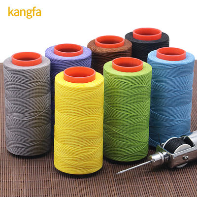 Outil d'artisanat de couture de rideaux 1 mm Cordon de corde cirée pour les produits en cuir artisanaux de bricolage