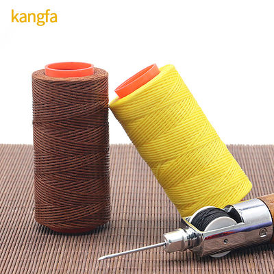 Outil d'artisanat de couture de rideaux 1 mm Cordon de corde cirée pour les produits en cuir artisanaux de bricolage