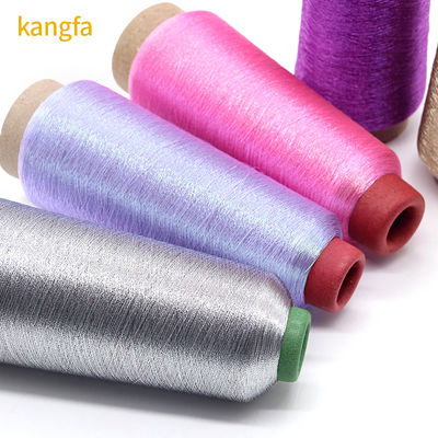 150D fil de broderie de compte de fil pour la broderie métallique en or et en argent en polyester