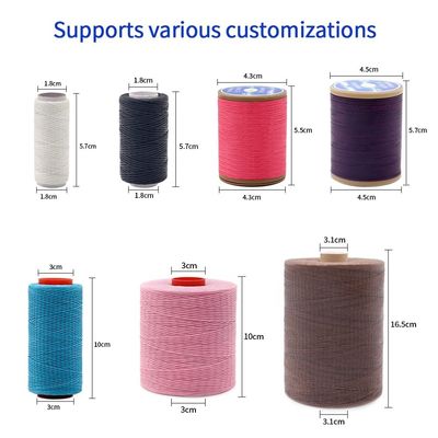 OEM/ODM 150D/0.8mm 110M fils à coudre en cuir à la main pour la couture à la machine et à la main