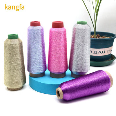 150D fil de broderie de compte de fil pour la broderie métallique en or et en argent en polyester