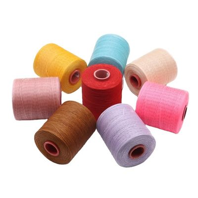 Fil de filament résistant aux températures élevées de type fil ciré pour couture haute durabilité