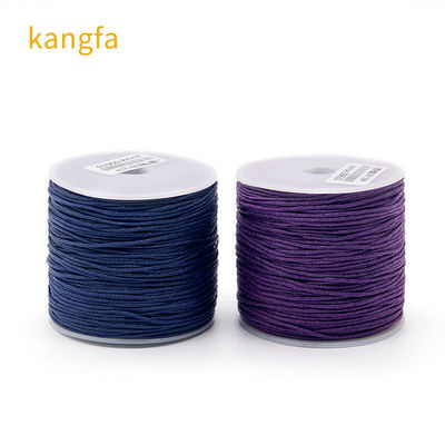 Accessoires de bijoux à tricot à la main universels avec une corde tressée en coton de 70 m de longueur par cône