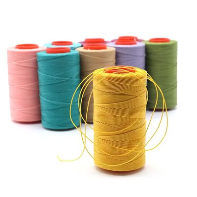 Fil ciré à la cire 420D/3 pour une couture en patchwork lisse et durable