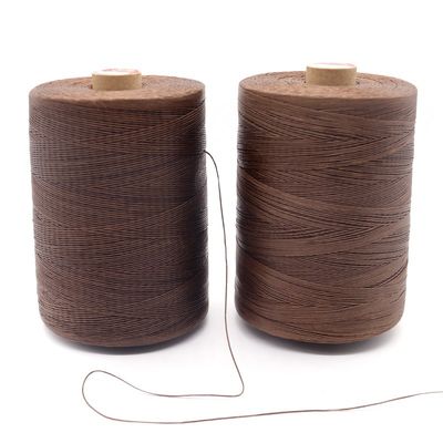 OEM ODM Accpet 1 mm Couleur Hand Cousu Bracelet de corde tissée avec 210D/16 Flat Waxed Thread