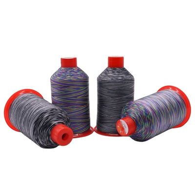 250 g/rouleau fil de polyester rose néon personnalisé pour semelle en cuir