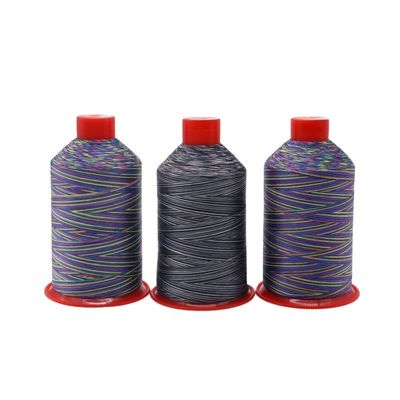 250 g/rouleau fil de polyester rose néon personnalisé pour semelle en cuir