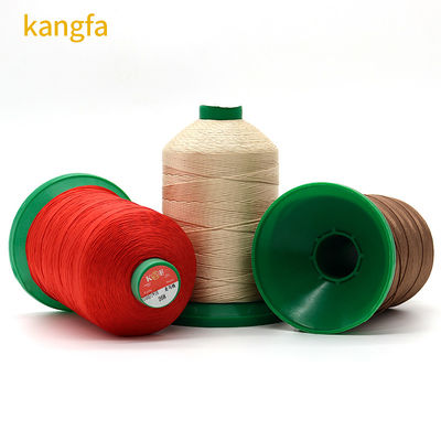 400 g rouleaux de fil tressé de 1 mm 210D/16 fil de polyester non ciré pour l'industrie textile