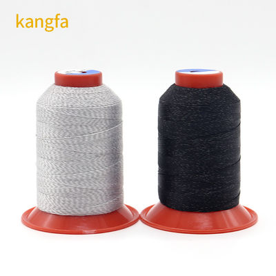 Kangfa 150D/3 Fil conducteur d'argent antistatique pour les chaussures à coudre et 100% polyester