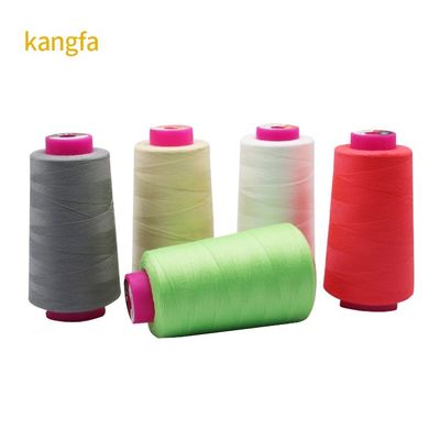 Fil de couture polyester noir polyvalent 3000 mètres pour machine à coudre 40s/2 Tex27