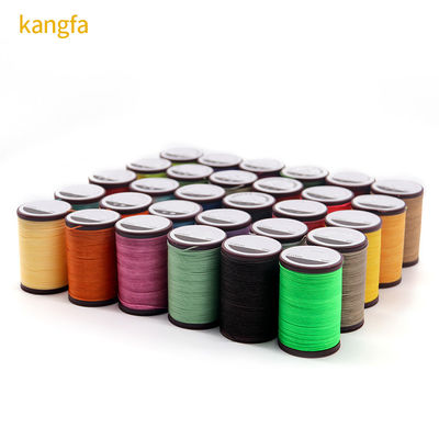80 couleurs 0,8 mm fil de cire de couture en cuir matériau de cône en plastique pour l'artisanat artisanal