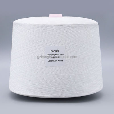 60/2 fils de couture MERCÉRIZÉ 100% polyester Tfo tube de teinture sans nœuds avec 1