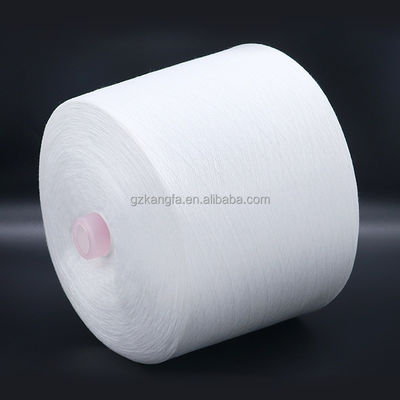 60/2 fils de couture MERCÉRIZÉ 100% polyester Tfo tube de teinture sans nœuds avec 1