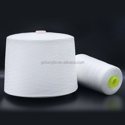 60/2 fils de couture MERCÉRIZÉ 100% polyester Tfo tube de teinture sans nœuds avec 1