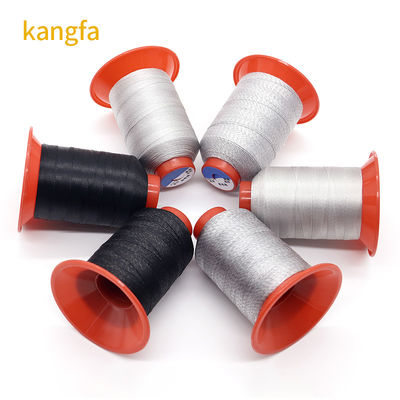 210D 3 fil de couture conducteur en acier à longue fibre pour chaussures canapé garment couture en cuir