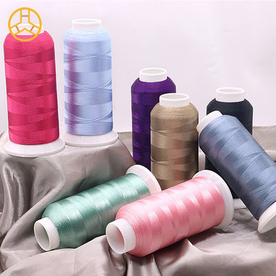 Fil de broderie en polyester à 100% pour la broderie à la machine