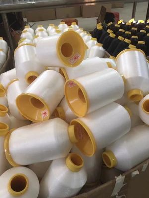 Polyester coloré 0,12 mm fil de poisson élastique fil de couture pour ligne de pêche 3 couches