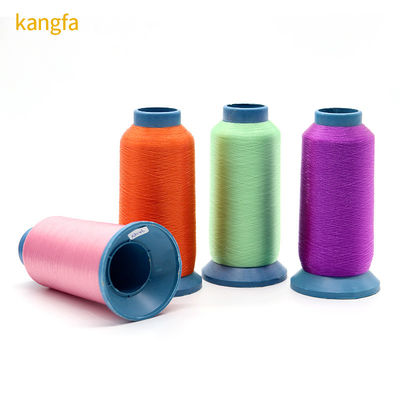 Polyester coloré 0,12 mm fil de poisson élastique fil de couture pour ligne de pêche 3 couches