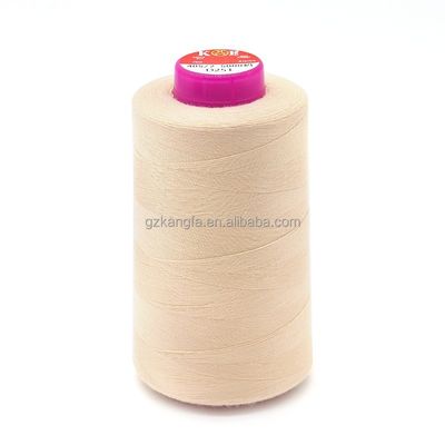 Polyester couleur article Polyester fil de coton 100% fil de couture étiré
