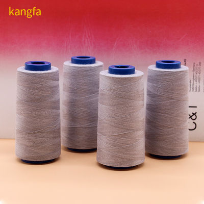 Fil de couture en polyester 100% cousu pour écran tactile Fil conducteur argenté