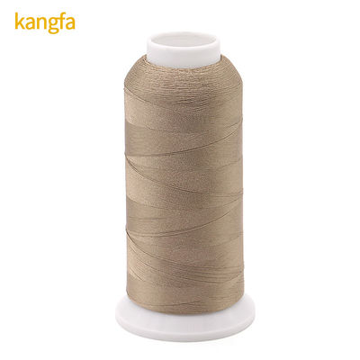 4000y 100% polyester 120D/2 fil de broderie à la machine pour tissus durs et épais