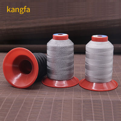 115G Fil de polyester antistatique en fibres métalliques fils conducteurs de vêtements avec fil de spatule
